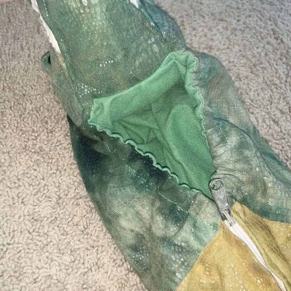 PLUSH Green T-Rex Plush Costume Child Baby SZ 12-18 Months